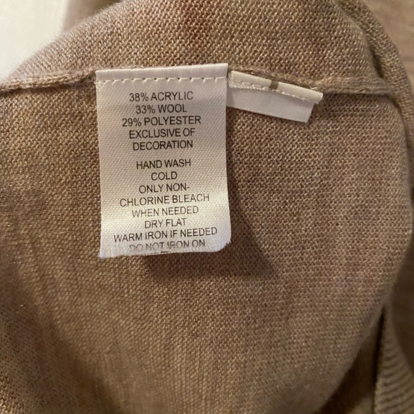 Ann Taylor Loft Tan sweater - Picture 3 of 7